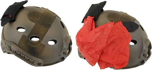 Clover Airsoft-Airsoft Bright Red Dead Rag - حقيبة سريعة النشر - متوافقة مع مولي in Kuwait