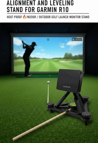 حامل محاذاة وتسوية لجهاز Garmin R10، حامل شاشة إطلاق جولف داخلي وخارجي مقاوم للحرارة in Saudi Arabia