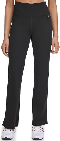 Tommy Hilfiger Women's Side Slit Straight Leg Performance Yoga Pant in Saudi Arabia