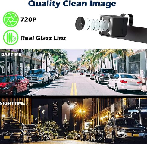 Busysby Backup HD Camera الخلفية الرؤية الواجهة اللوحة الليلية مقاومة للماء مع راديو سيارة Sony XAV-AX150 XAV-9500ES XAV-AX3200 XAV-AX5000 XAV-AX5600 XAV-AX7000 XAV-AX8000 in Kuwait