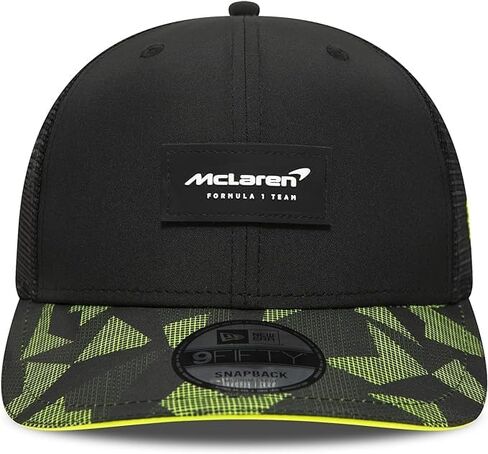 قبعة New Era 9Fifty F1 McLaren Lando Geo Pre-Curve Snapback - أسود in Saudi Arabia