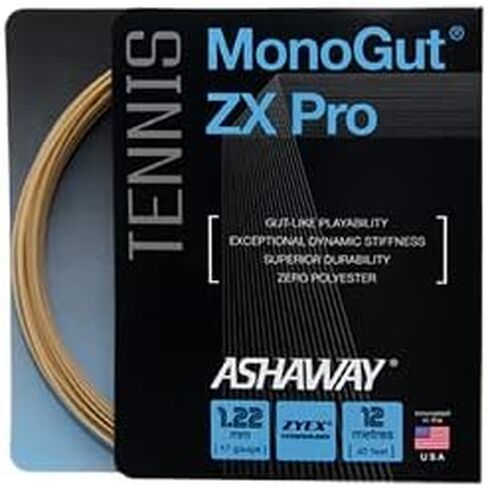 Ashaway Monogut ZX Pro 17 Tennis String Set - Natural in Saudi Arabia