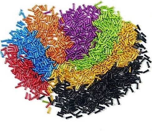 50 Pcs/Lot Bicycle Cable End Caps Aluminum Alloy Brake Shifter Inner Cable Tips Crimps Bicycles Derailleur Shift Wire Ferrules in Kuwait