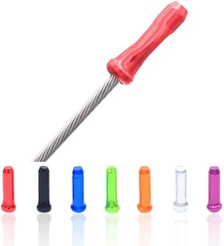 50 Pcs/Lot Bicycle Cable End Caps Aluminum Alloy Brake Shifter Inner Cable Tips Crimps Bicycles Derailleur Shift Wire Ferrules in Saudi Arabia