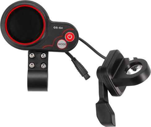 سكوتر كهربائي الإبهام QS-S4 خنق مع شاشة LCD 48V TF-100 لوحة ووضع الطاقة والعتاد السرعة متوافق مع KUGOO M4 Zero 8 9 10 8X 10X وحدة تحكم تويست خنق 6 دبوس، عدة أجزاء العرض in Saudi Arabia