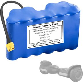 36v 2Ah Hoverboard Replacement Battery for Gyroor G13 Hoverboard 72Wh in Kuwait