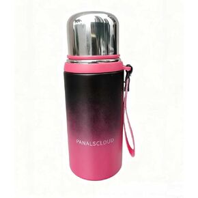 أكواب سفر معزولة ممتازة، حاوية مشروبات حرارية للمشروبات الساخنة والباردة (فوشيا متدرج) in Kuwait