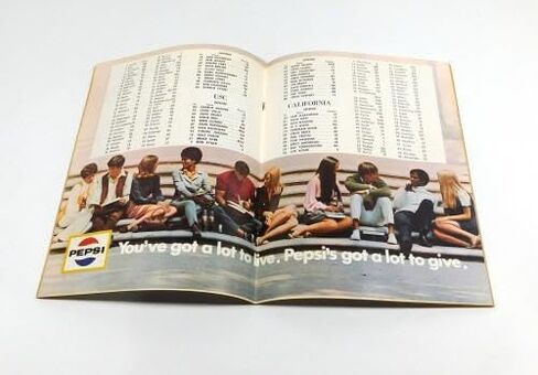 1970 California at USC College Football Program 10-31-70 - College Programs in Saudi Arabia