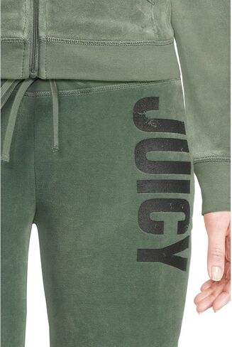 Juicy Couture Women's Heritage Wide Leg Track Pants with Hotfix in Saudi Arabia