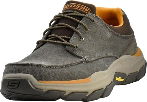 Skechers USA Respected Loleto Mens Slip On E US Brown in Saudi Arabia