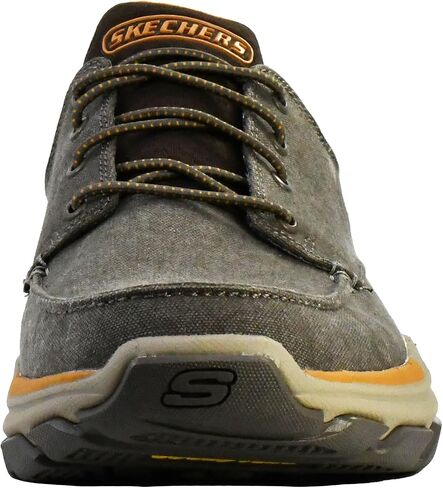 Skechers USA Respected Loleto Mens Slip On E US Brown in Saudi Arabia