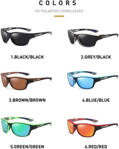 Sports Sunglasses - Light Protection Glasses Men's and Women's Eyewear for Snow Sports in Saudi Arabia