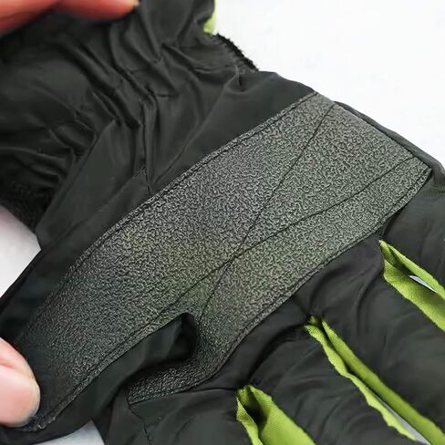 قفازات شتوية للأطفال - قفازات تزلج دافئة مقاومة للماء للأولاد والبنات، قفازات ثلج سميكة للأطفال في الهواء الطلق مع راحة يد مضادة للانزلاق، حزام قابل للتعديل، أساور طويلة للتزلج والتزلج على الجليد والرياضات الشتوية in Kuwait