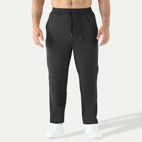 Men's Tapered Gym Jogger Pants Lightweight Casual Slim Fit Workout Sweatpants Athletic Joggers with Pockets in Saudi Arabia