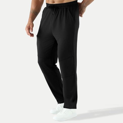 Men's Tapered Gym Jogger Pants Lightweight Casual Slim Fit Workout Sweatpants Athletic Joggers with Pockets in Saudi Arabia