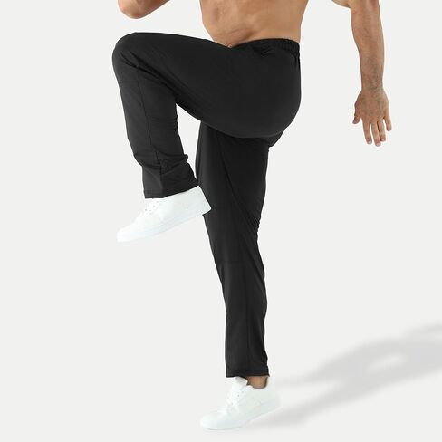 Men's Tapered Gym Jogger Pants Lightweight Casual Slim Fit Workout Sweatpants Athletic Joggers with Pockets in Saudi Arabia