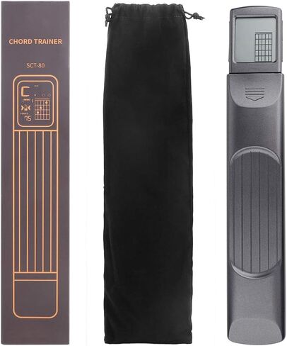 Digital Guitar Chord Trainer with Rotating Chart Screen, Portable Guitar Chord Training Fretboard Practice Tool for Beginner in Saudi Arabia