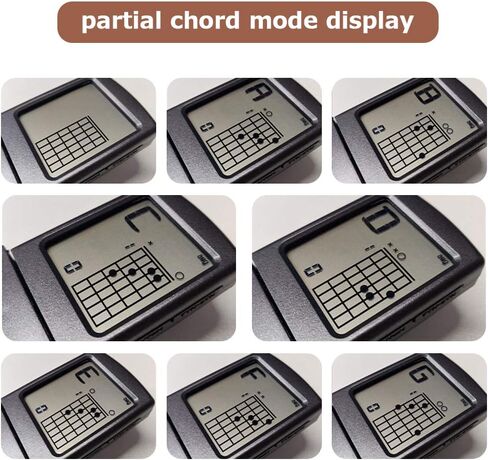Digital Guitar Chord Trainer with Rotating Chart Screen, Portable Guitar Chord Training Fretboard Practice Tool for Beginner in Saudi Arabia