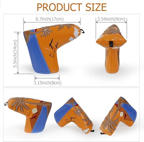 Golf Club Blade Putter Headcover Cover Magnetic Closure for Scotty Cameron in Saudi Arabia