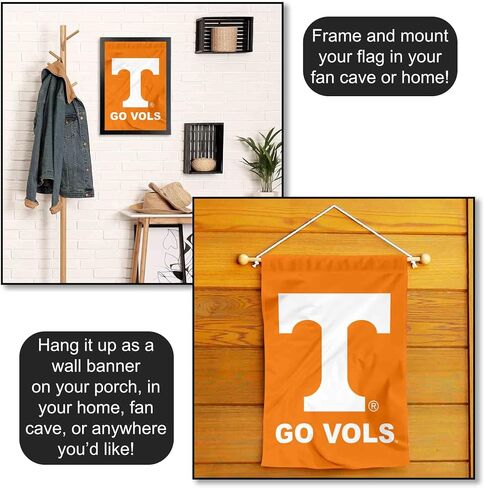 Tennessee Volunteers Go Vols Garden Banner Flag in Saudi Arabia
