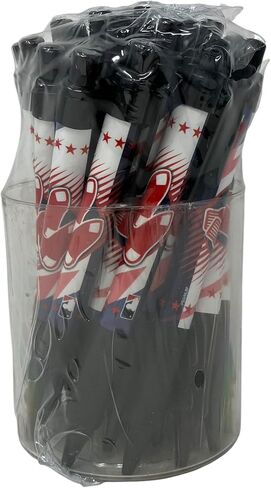 مجموعة أقلام Pro Specialities Group MLB 24-Pack - معاناة تخزين رائعة وهدايا الحفلات (بوسطن ريد سوكس) in Kuwait
