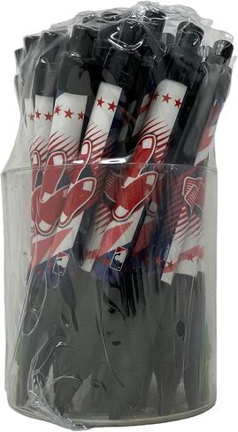 مجموعة أقلام Pro Specialities Group MLB 24-Pack - معاناة تخزين رائعة وهدايا الحفلات (بوسطن ريد سوكس) in Kuwait