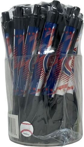 مجموعة أقلام Pro Specialities Group MLB 24-Pack - معاناة تخزين رائعة وهدايا الحفلات (بوسطن ريد سوكس) in Kuwait