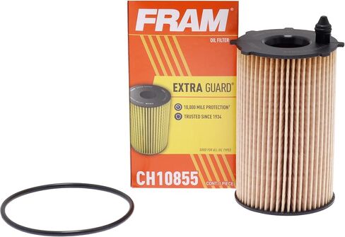 FRAM Ultra Synthetic Automotive Replacement Oil Filter, Designed for Synthetic Oil Changes Lasting up to 20k Miles, XG8081 with SureGrip (Pack of 1) in Kuwait