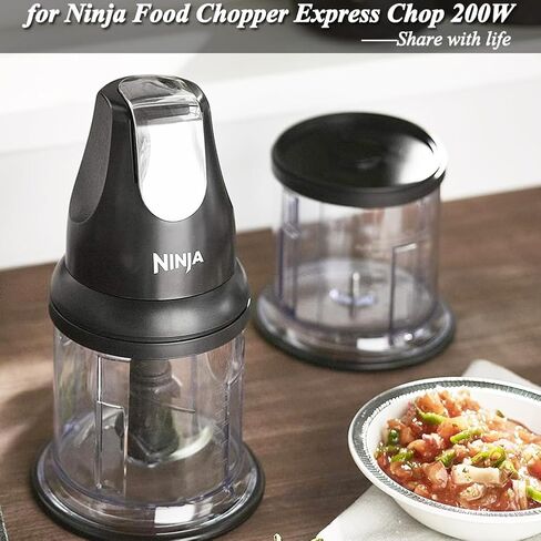 Blade for Ninja Food Chopper Bowl 16oz, Replacement Blade Part Compatible with Ninja NJ100 NJ100GR NJ100WM Food Chopper Express Chop丨QB1004 Blender Food Processor in Kuwait