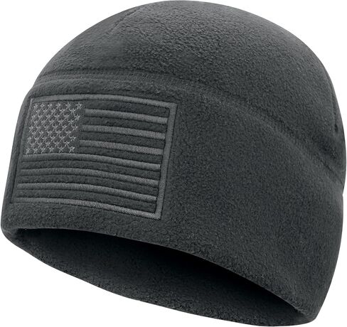 American Flag Fleece Watch Cap, Winter Warm Fleece Beanie, USA Army Military Tactical Beanie Hat in Saudi Arabia