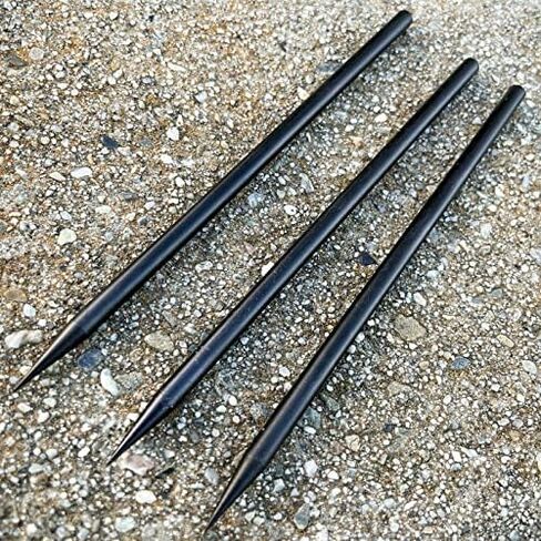 3PC Black Throwing Spike Set Dart Quills Knives Blades in Saudi Arabia