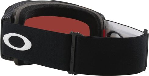 نظارات Oakley Line Miner Pro Low Bridge Fit Snow Goggle، حزام أسود غير لامع مع عدسة Prizm Snow Rose، مقاس متوسط in Saudi Arabia