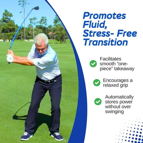 جهاز Lag Shot XL 7 Iron Swing Trainer للرجال الأطول - عمود أطول ومرن مصمم للطول والقوة | وتيرة الأخدود، والتأخر والتوقيت | قم ببناء أرجوحة قوية من أجل مسافة ودقة أفضل in Kuwait