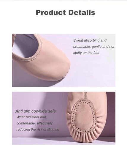 Women Ballet Shoes Canvas Adult Ballet Yoga Dance Shoes in Saudi Arabia