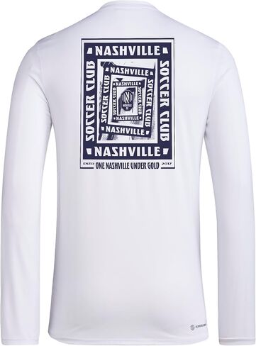 adidas Men's Nashville SC Pre-Game Long Sleeve T-Shirt in Saudi Arabia
