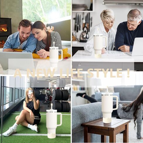 حذاء بفيونكة من السيليكون لزجاجة مياه StanleyTumbler 20-40oz وOwala 24oz وIceFlow 20oz 30oz وزجاجة مياه Hydroflask 12-24oz وغطاء مضاد للانزلاق لملحقات كأس ستانلي in Kuwait
