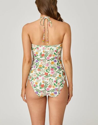 Shoshanna Women's Toulouse Floral Cinched One Piece in Saudi Arabia