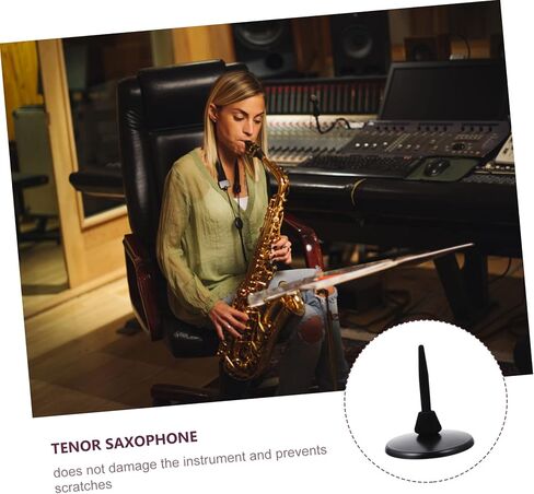 Kisangel المحمولة الناي الكلارينيت حامل إيفا الحشو قابل للتعديل ارتفاع ثابت ترايبود قاعدة حامل العرض العالمي للفلوت والكلارينيت للموسيقيين والعروض in Kuwait