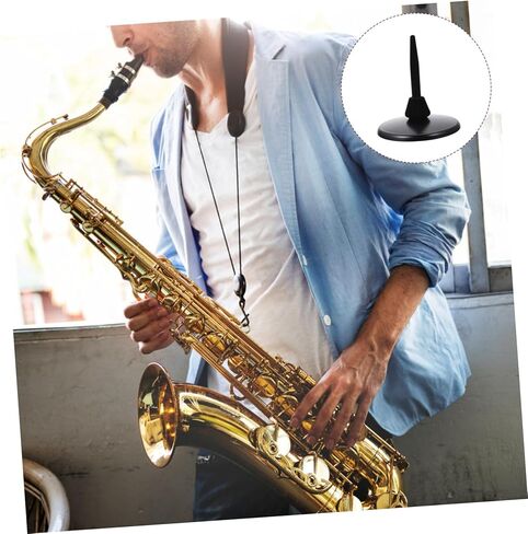 Kisangel المحمولة الناي الكلارينيت حامل إيفا الحشو قابل للتعديل ارتفاع ثابت ترايبود قاعدة حامل العرض العالمي للفلوت والكلارينيت للموسيقيين والعروض in Kuwait