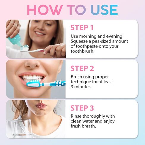 2Pack Niacinamide Whitening Toothpaste,Gum Repair, Effectively Whitens Teeth, Protects Tooth Enamel, Effectively Whitens Teeth, Protects Tooth Enamel,Freshens Breath 24 Hours in Saudi Arabia