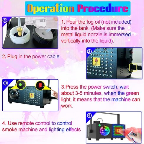IMONE 2 في 1 آلة ضباب أفقية وعمودية للهالوين مع كرة ديسكو، آلة دخان ضباب 72 مصباح في مربع، آلة ضباب في الهواء الطلق مع جهاز تحكم عن بعد، آلة ضباب داخلية، آلة ضباب لمرحلة حفل زفاف DJ in Kuwait