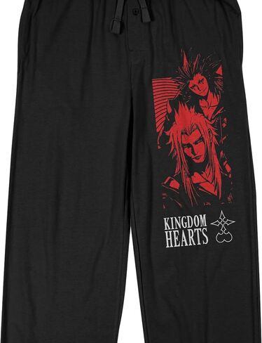 Kingdom Hearts Organization 13 No XIII بنطال رياضي أسود للرجال in Saudi Arabia