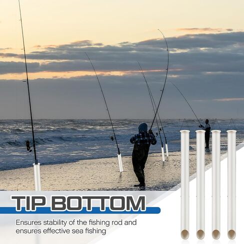 طفرات رملية أنبوبية لركوب الأمواج الصيد PVC Surf Shore و Peach Fishing Rod حامل الرمل للشواطئ والأنهار والشواطئ الرملية in Saudi Arabia