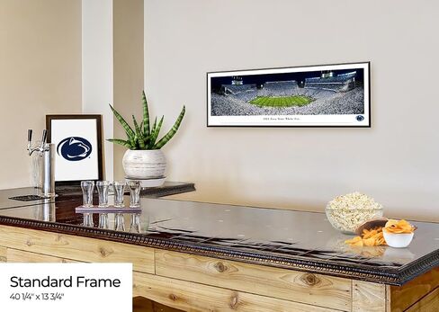 2024 Penn State White Out Football - ملصق غير مؤطر من Blakeway Panoramas (40 بوصة عرض × 13.5 بوصة ارتفاع) in Kuwait