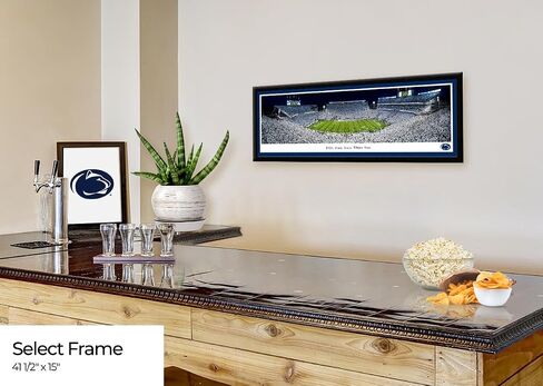 2024 Penn State White Out Football - ملصق غير مؤطر من Blakeway Panoramas (40 بوصة عرض × 13.5 بوصة ارتفاع) in Kuwait