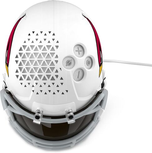 NFL ECHO DOT BUNDLE: يتضمن صدى DOT | الجليون الجليدية البيضاء والمحدودة NFL خوذة حامل | دالاس كاوبويز in Saudi Arabia