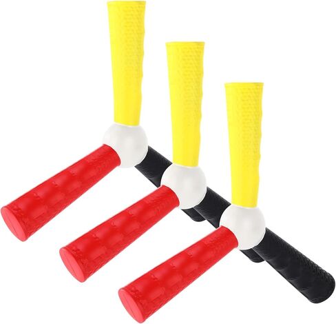 3 Pack Hand Eye Coordination Trainer Reaction Catch Trainer Hand Speed Reflex Challenge EVA Foam Reaction Ball Set for Football Basketball Baseball Team Sports, Reflex Agility Training in Saudi Arabia