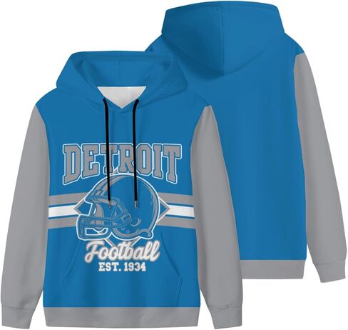 Men's Football Hoodie Team City Pullover Hooded for Men Women 3d Print Casual Sweatshirt Hooded Fan Gift in Saudi Arabia