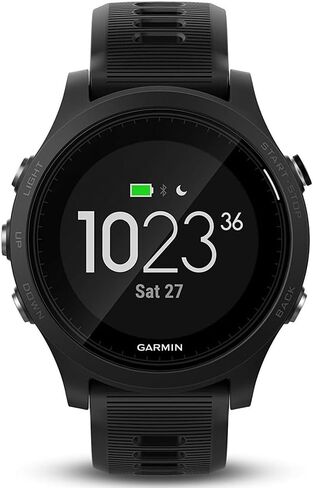 ساعة Garmin 010-N1746-00 Forerunner 935 GPS، متعددة الرياضات، مقياس الارتفاع، بطارية، أسود (متجدد) in Kuwait