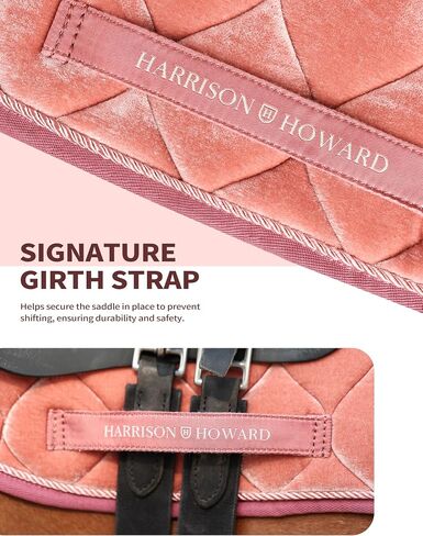 Harrison Howard General Purpose Saddle Pad for Horse Riding Training English Saddle Pad Soft Cushioning for Horse Back in Saudi Arabia